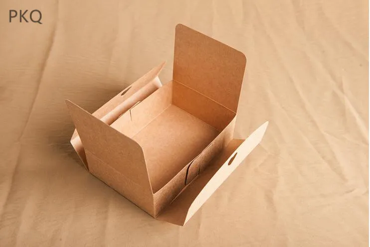 3 размера крафт коробки с лентой большой размер Свадебная подарочная посылка