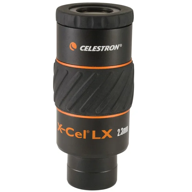 2.3mm Окуляр Celestron X-CEL LX 2,3 мм 5 мм 7 мм 9 мм 12 мм 18 мм 25 мм широкоугольный телескоп 60 градусов планетарный окуляр туманности 1,25" - Цвет: 2.3mm
