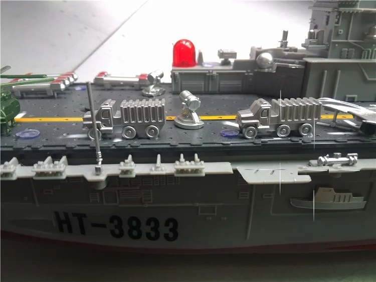 2 4G 1:350 радиоуправляемая большая Лодка США. Игрушечная модель штурмового корабля