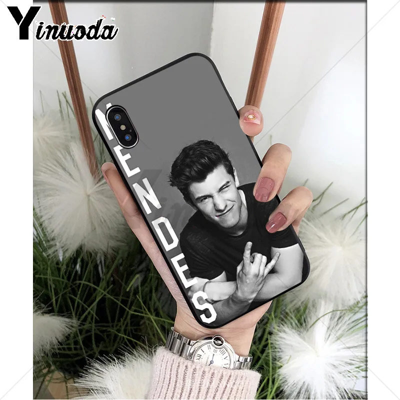 A5 Yinuoda Shawn Mendes 98 мягкий силиконовый чехол для телефона из ТПУ для Apple iPhone 8 7 6 6S Plus X XS MAX 5 5S SE XR - Цвет: A5