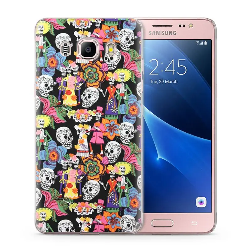 Для Funda Samsung Galaxy J7 2016 чехол J710 J710F Чехлы мягкий TPU силиконовый дизайн специальная