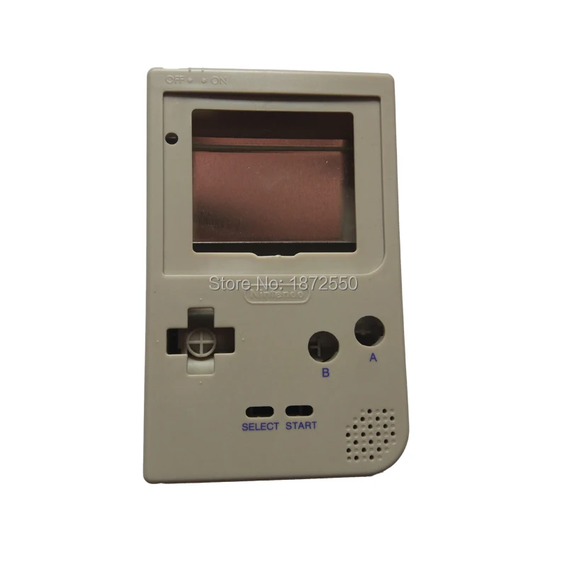 Популярные серые Цвет Замена игровой чехол Пластик основа крышка подходит GameboyGB