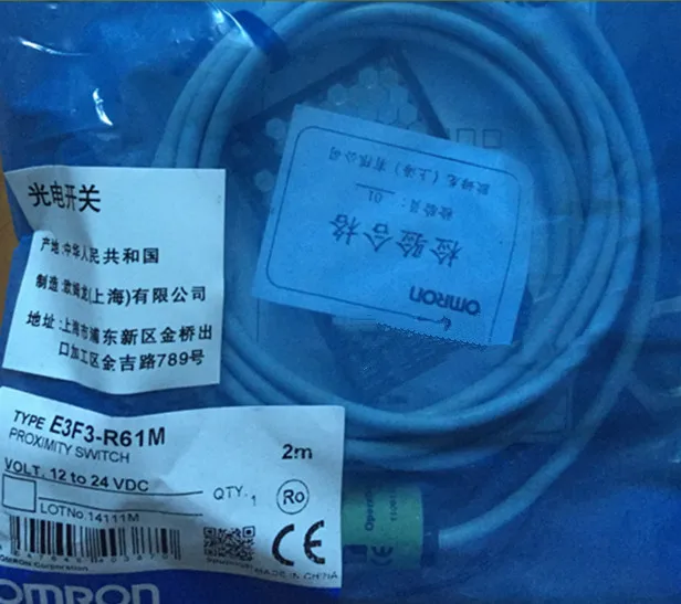

FREE SHIPPING 100% New E3F3-R61M E3F3-R62M E3F3-R81M E3F3-R82M E3F3-R11M E3F3-R31M E3F3-R12M photoelectric switch sensor