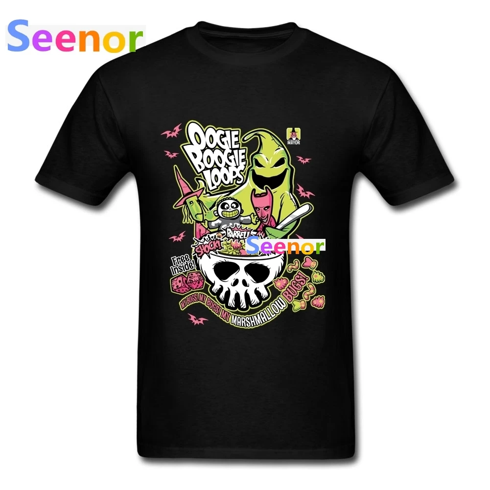 Oogie Boogie Loops футболка мужская с принтом рубашки в стиле Хэллоуин Графические