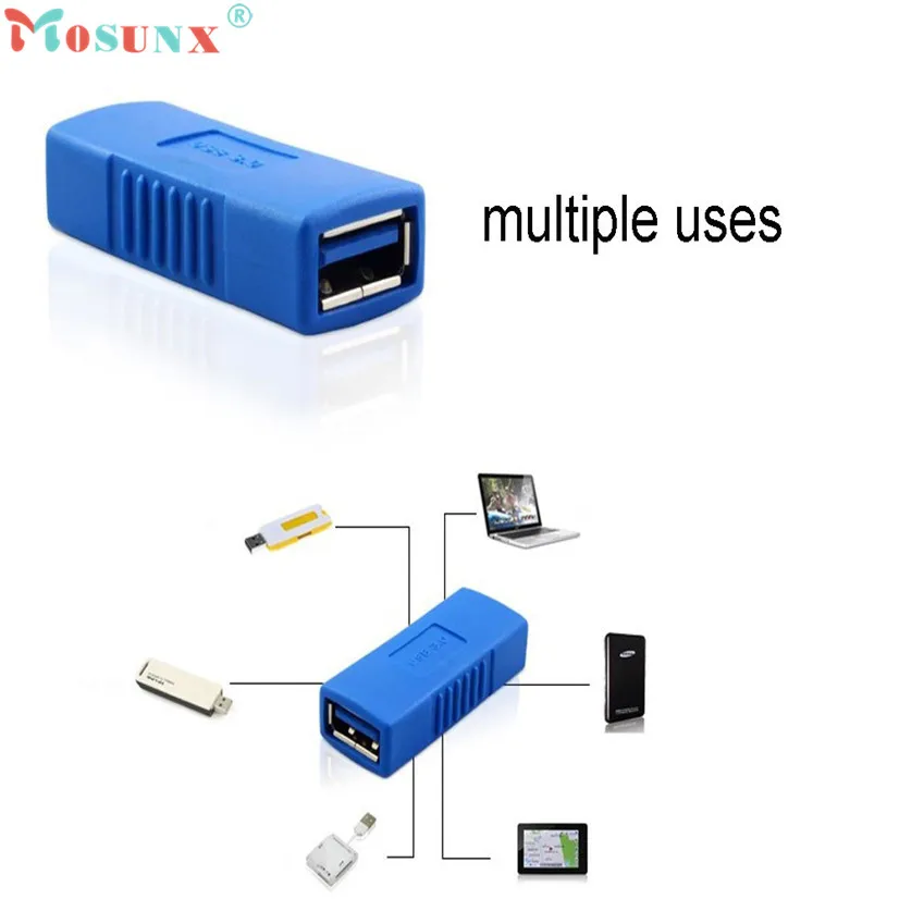 MOSUNX USB 3 0 Тип A адаптер Мама мама муфта Пол чейнджер Futural Digital Лидер продаж Прямая