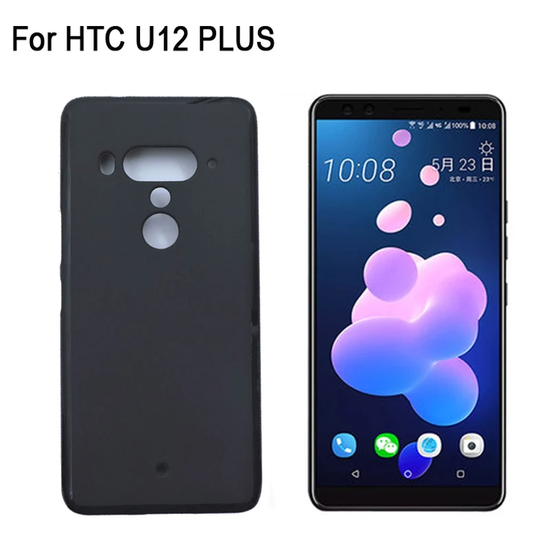 Чехол для HTC U12 plus 1 шт. прозрачный мягкий чехол из ТПУ задняя крышка U12plus s|Бамперы| |