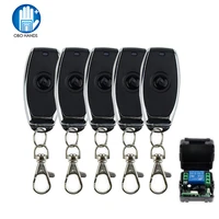 dc12v 1ch 50 meters wireless remote control system metal key switch 315433mhz for access control lock system single door