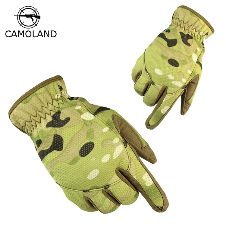 CAMOLAND, новинка, мужские перчатки, тактические, военные, военные, перчатки для спорта на открытом воздухе, полный палец, велосипедные варежки, пейнтбол, страйкбол, мужские перчатки