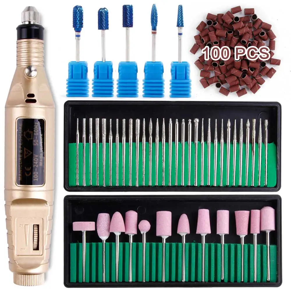 

Electric Milling Machine Manicure Apparatus Ceramic Cutter Carbide Nail Drill Bits Nail Polish Remover Diamond Cuticle Cutters