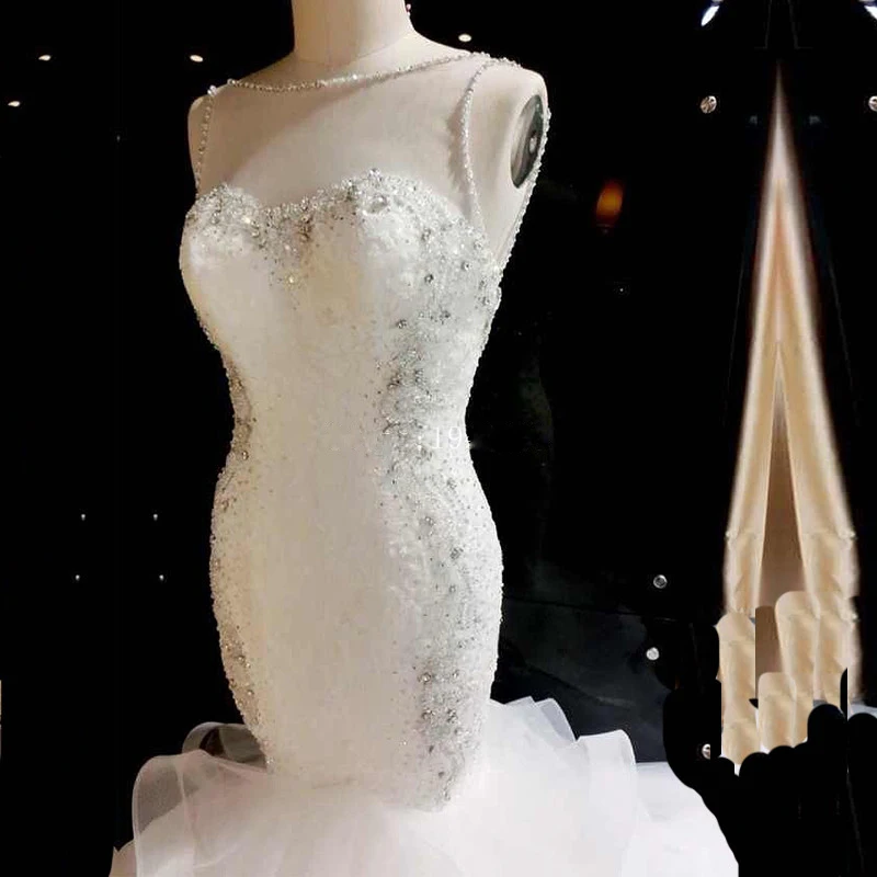 Круглый вырез без рукавов с декором из бисера хрусталя Соблазнительные туфли для