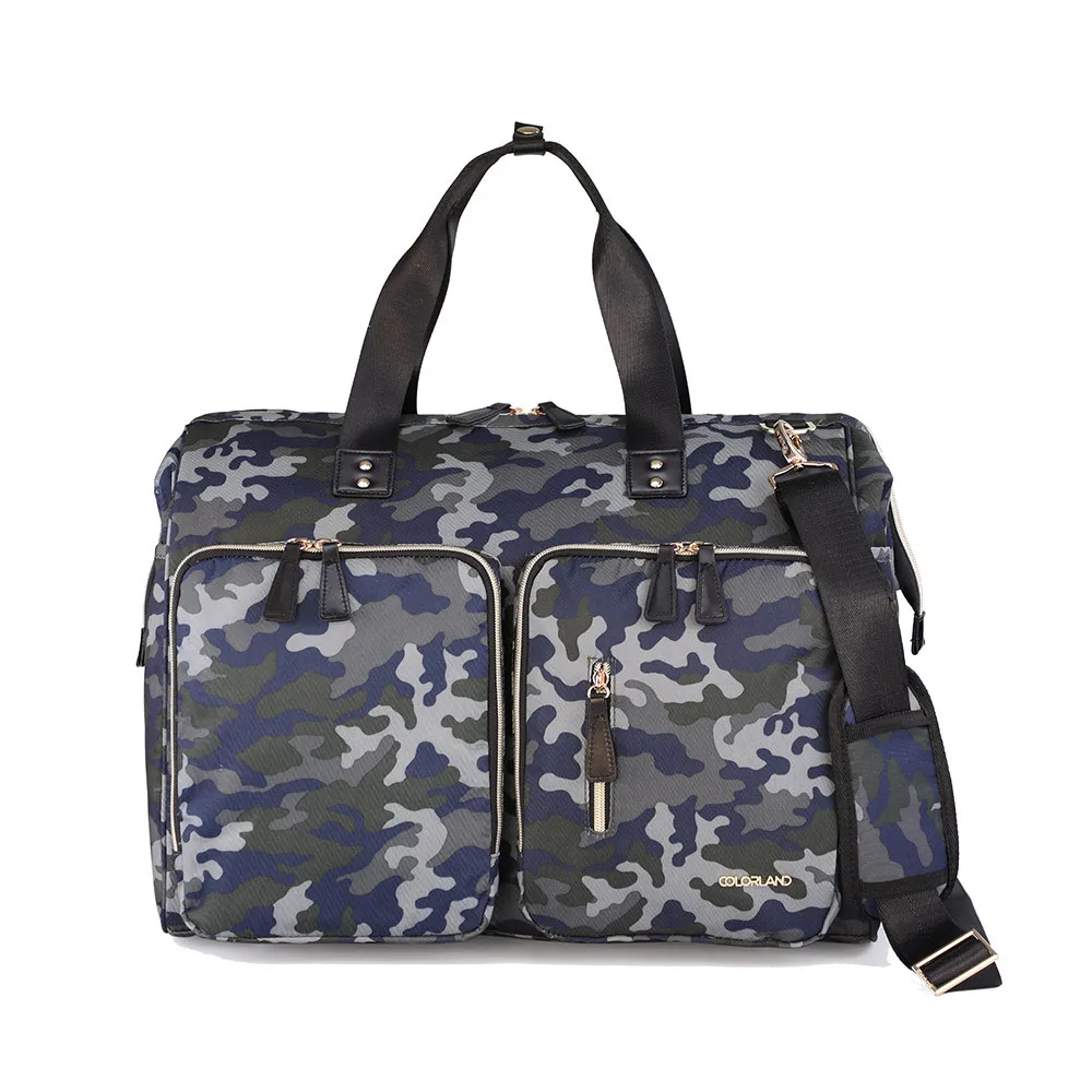 CAMOUFLAGE COLORLAND большая сумка для подгузников, органайзер, сумки для подгузников, сумки для мам, сумка для детских подгузников, сумка для детских колясок, сумка для подгузников, Bolsa Maternidade - Цвет: CAMOUFLAGE
