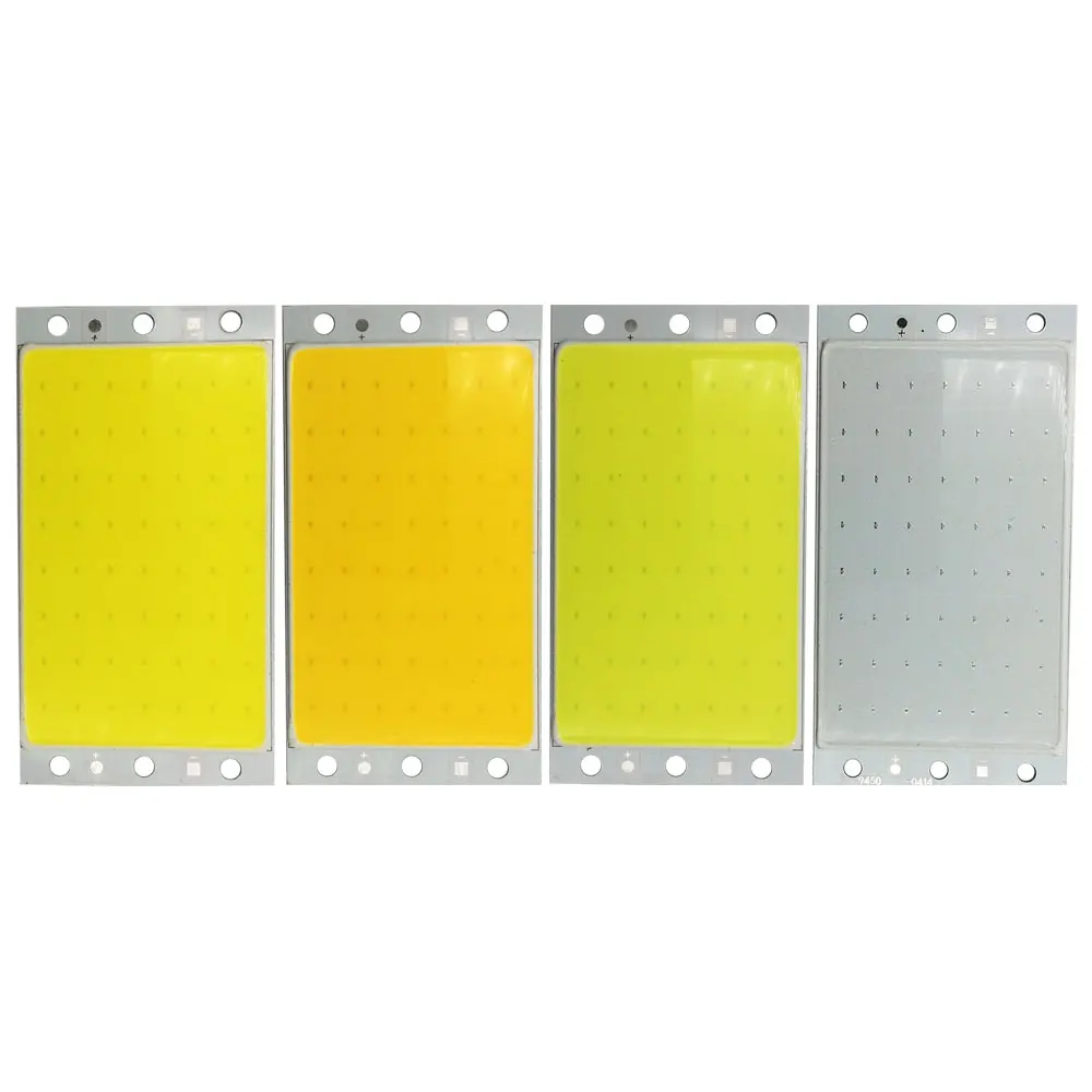 

94*50MM 15W COB LED Light Board 12V Lighting Source for DIY Car Work Lamp Auto Bulbs Warm Nature Cold White Blue 1500LM