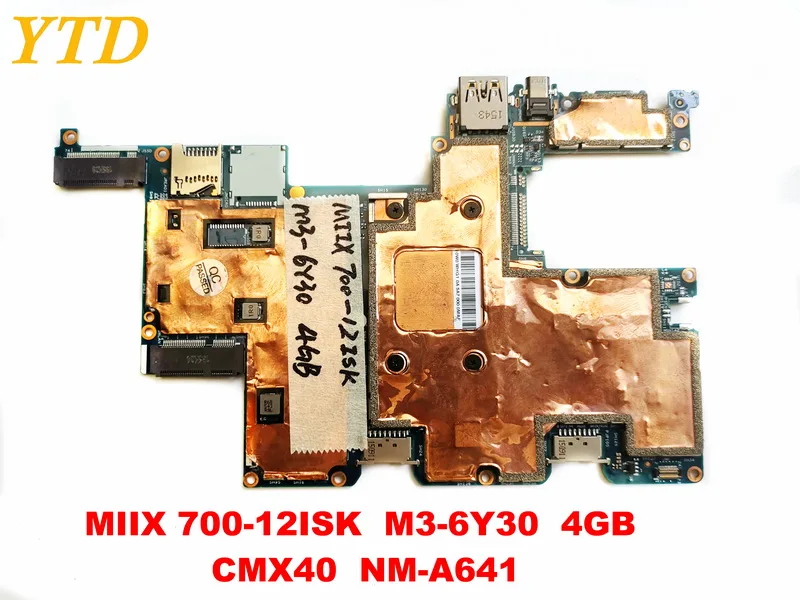 Оригинальный Для LENOVO MIIX 700 12ISK Материнская плата ноутбука M3 6Y30 4 Гб CMX40 NM A641