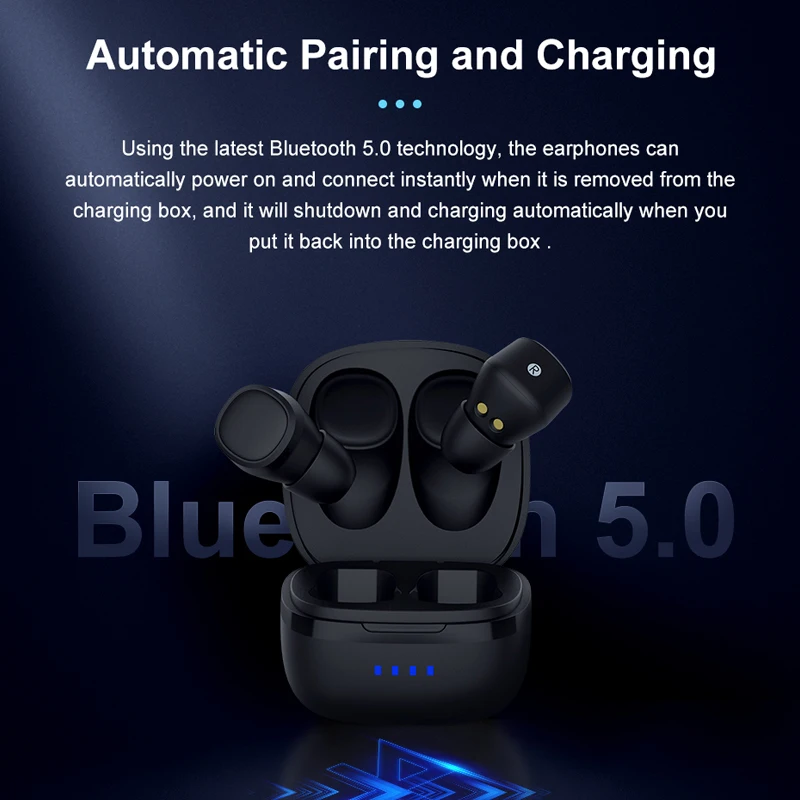 Tiso i5 Bluetooth 5 0 наушники 3D TWS настоящие беспроводные стерео IPX5 водонепроницаемая