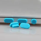 Набор силиконовых заглушек от пыли для MacBook Pro 13 15 Touch bar A1706 A1707 A1708 A1989 A1990