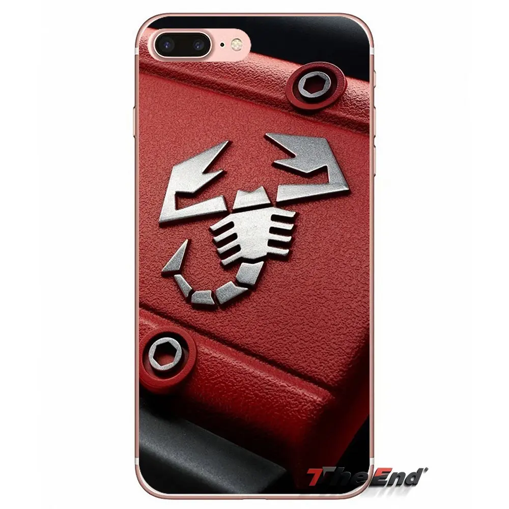 Супер автомобильный чехол с логотипом abarth для мобильного телефона Samsung Galaxy S2 S3 S4 S5