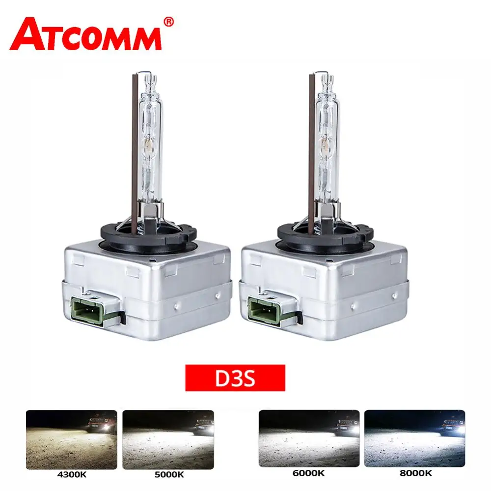 Ксеноновые лампы Avacom 2 шт. без Hg 35 Вт D3S HID 4300K 5000K 5500K 6000K 8000K сменные 66340 42302|Лампы для