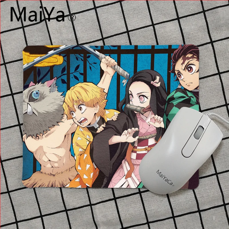 No Lock Edge18x22cm Maiya, высокое качество, Demon Slayer Kimetsu no Yaiba, красивый коврик для мышки в стиле аниме,,, игровой коврик для мыши - Цвет: No Lock Edge18x22cm