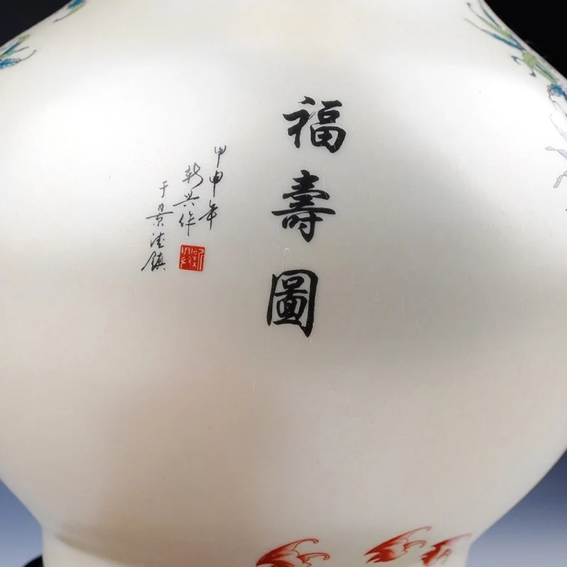 Элегантная китайская Настольная Ваза в старинном стиле светлая золотая