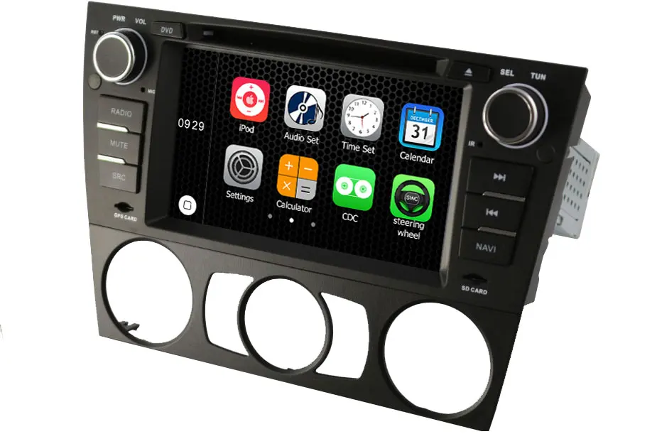 Автомобильный мультимедийный DVD плеер с сенсорным экраном для BMW 3 серии 2007 2012