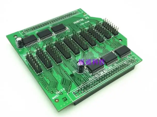 

HUB75E HUIDU HUB75E-10 10 groups HUB75 interface ports LED controller hub adapter board suit for HUIDU C10 C30