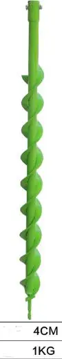 Dia 4cm dual Driller Грунтовые расточные и копательные машины, бензиновые сверлильные машины, машина для посадки отверстий, сваебойщик, машина для бурения льда, грунт Лоо - Цвет: Dia 4cm dual Driller