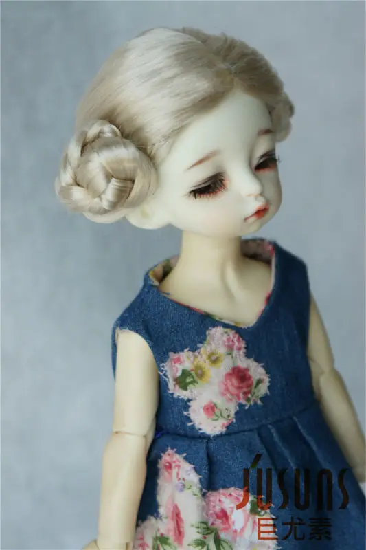 JD102 1/6 Lovely Ballerina Wigs Size 6-7inch doll wigs YOSD synthetic mohair BJD wig fashion accessories | Игрушки и хобби