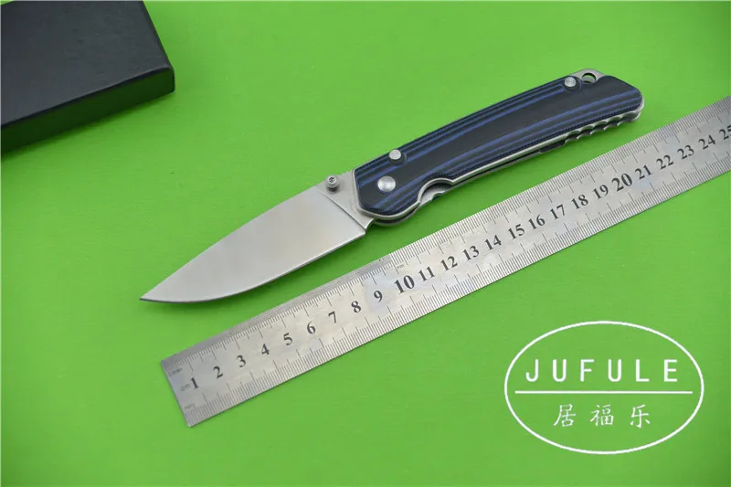 Jufule yidu 111 110 медведь логотип складной D2 Сталь лезвие G10 Ручка Открытый Отдых
