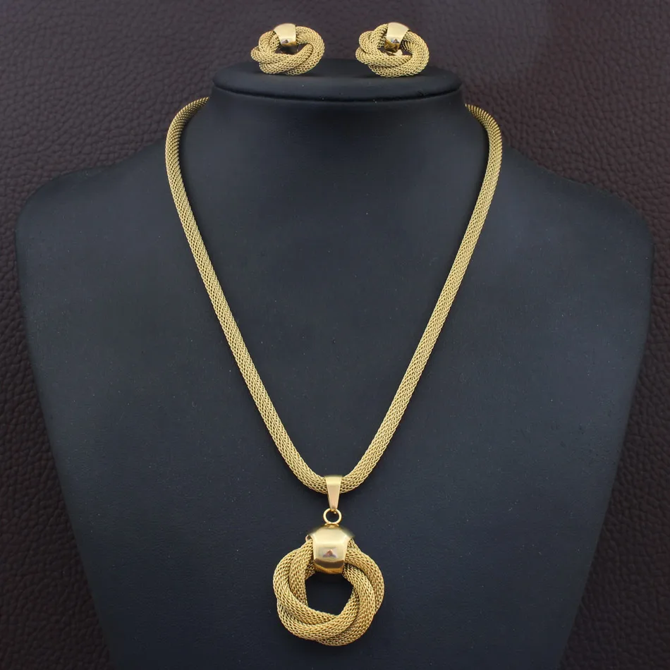 Набор украшений из нержавеющей стали подвески и Сережки для женщин|sets pendant|jewelry sets