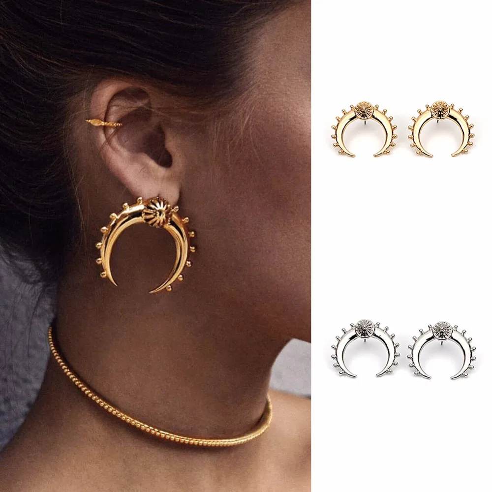 1 пара новые модные украшения классические серьги гвоздики из сплава