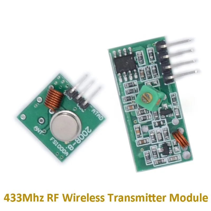 1 комплект 433 МГц RF беспроводной модуль передатчика и приемника для Arduino|kit for
