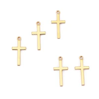 20pcs antique gold tone christ cross charms pendant jewelry for necklace bracelet earrings making parts fashion jewelry findings