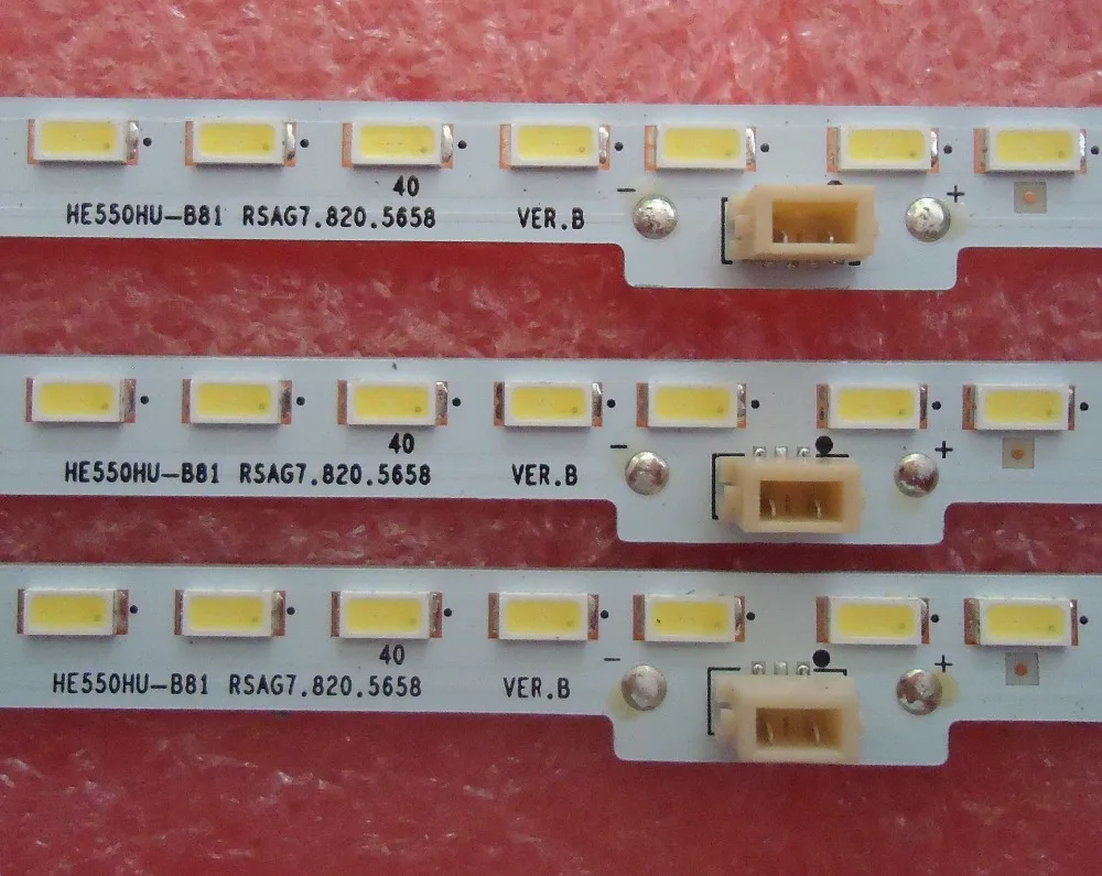 

led backlight screenLED55K370 GT-1142487-A HE550HU-B81 RSAG7.820.5658 1pcs=84led 600mm