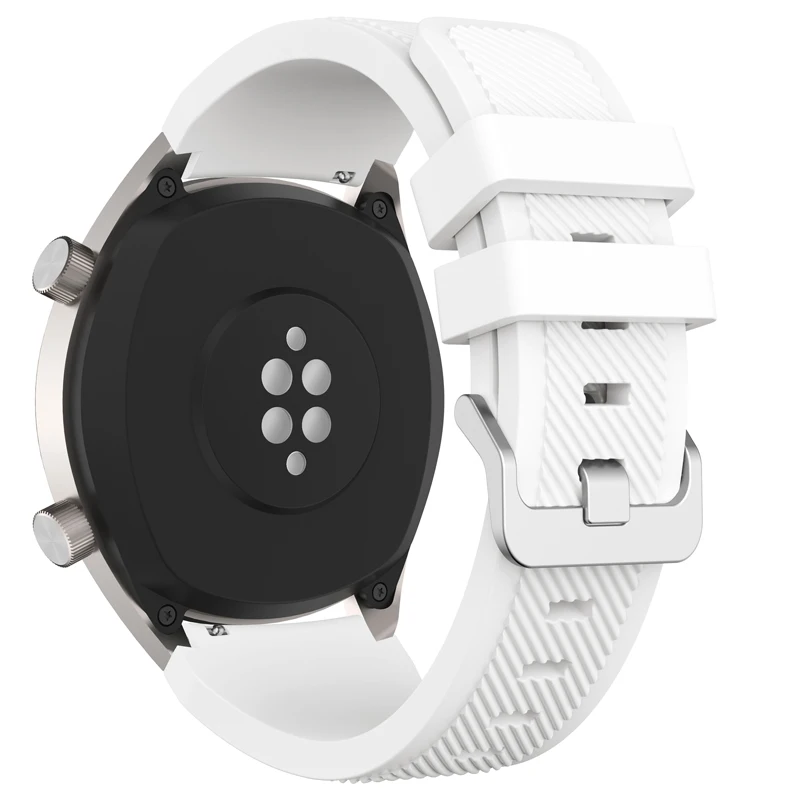 22 мм ремешок на запястье для huawei Watch GT Силиконовые браслеты часов умные