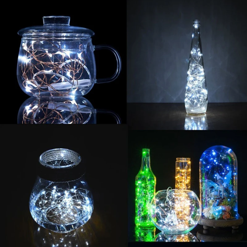 СВЕТОДИОДНЫЙ Гибкий Настольный светильник 2 м 5 гирлянда на день рождения