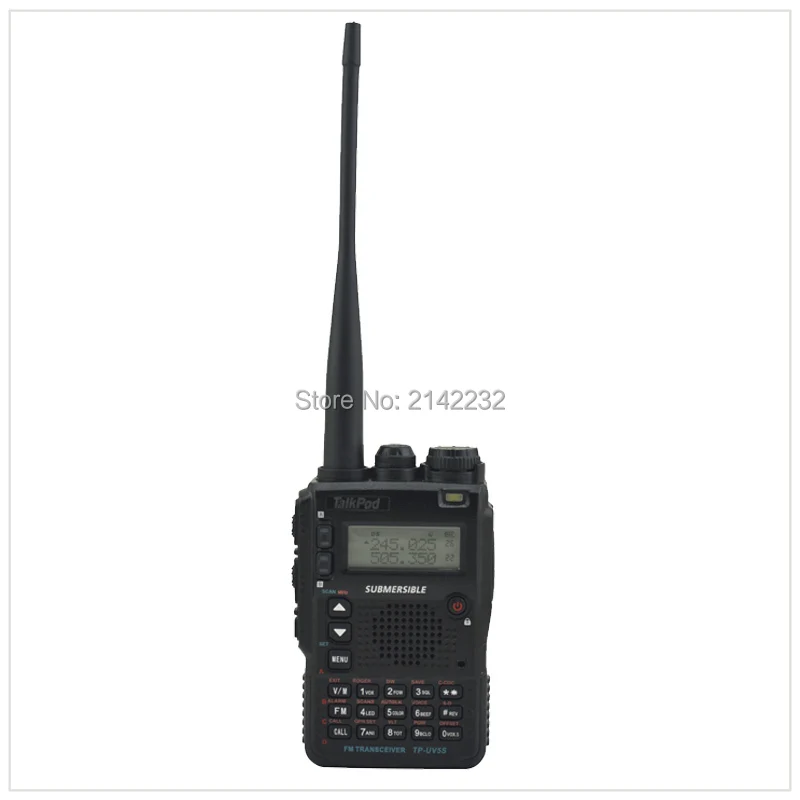 TalkPod TP-UV5S трехдиапазонный 136-174/240-260/400-520 МГц 7 Вт 2200 мАч батарея двухстороннее Радио рация сестра Yaesu VX-8DR