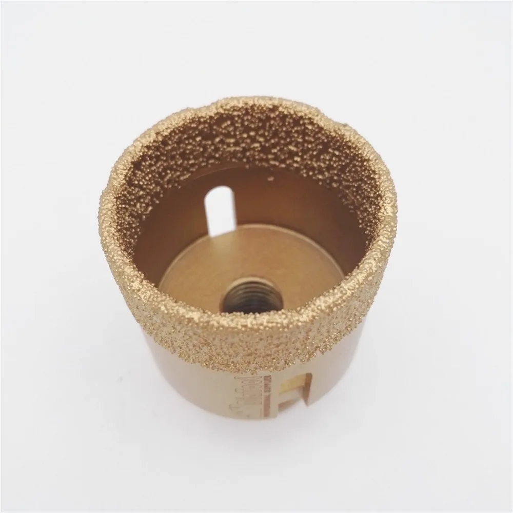 SHDIATOOL диаметром 45 мм M14 вакуумной пайки Diamond Core Bits сверление камня биты плитка отверстие увидел алмазного сверла фарфоровая Корона