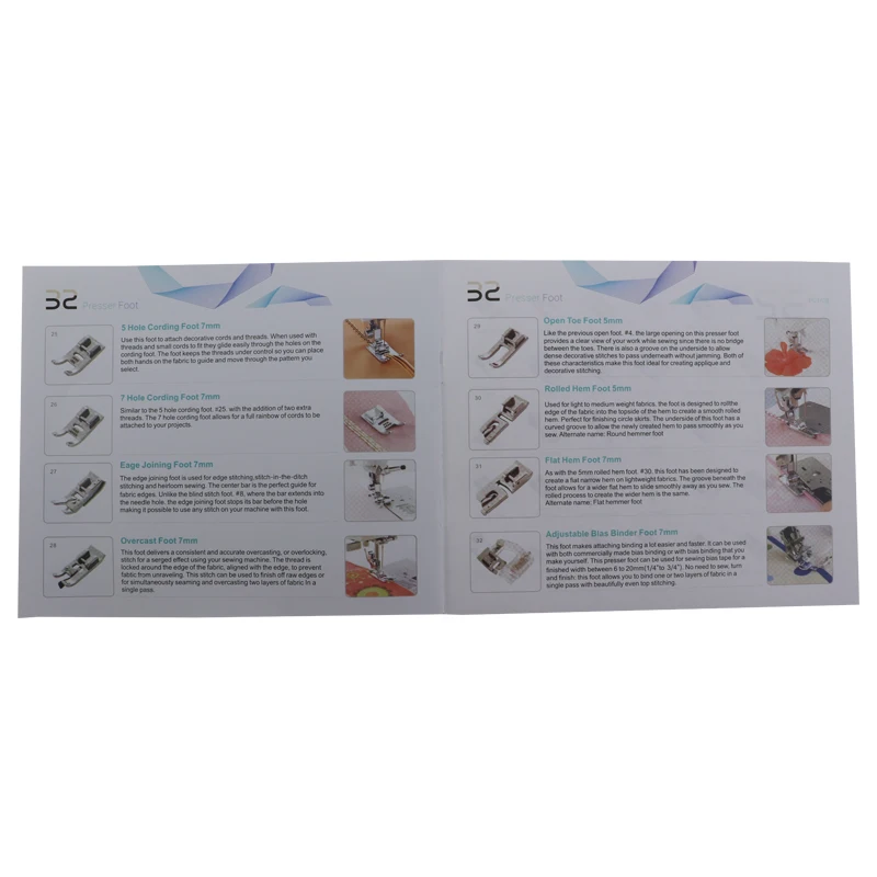 Прижимная лапка для швейной машины 32 шт. | Дом и сад