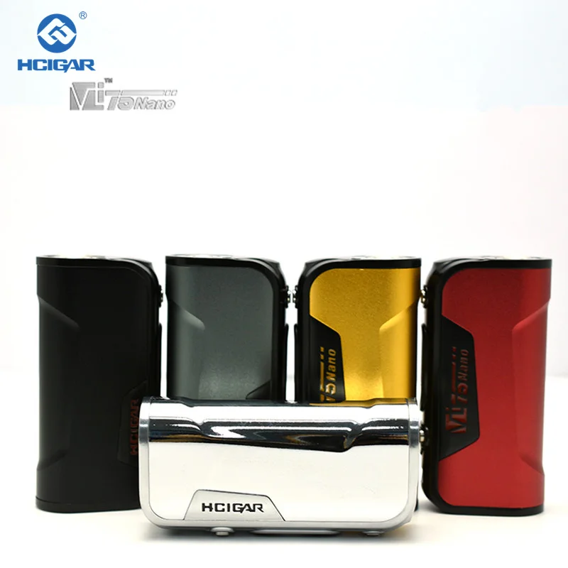 100% оригинал HCigar VT75 nano DNA75 фишки TC поле Mod электронных сигарет моды для тела один 18650
