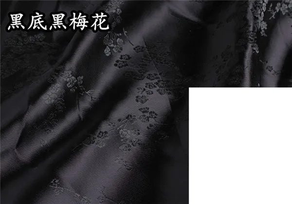 90 см* 100 см парча ткань костюм кимоно cheongsam шелковая парча ткань сливы серии качество украшения одежды diy ткань