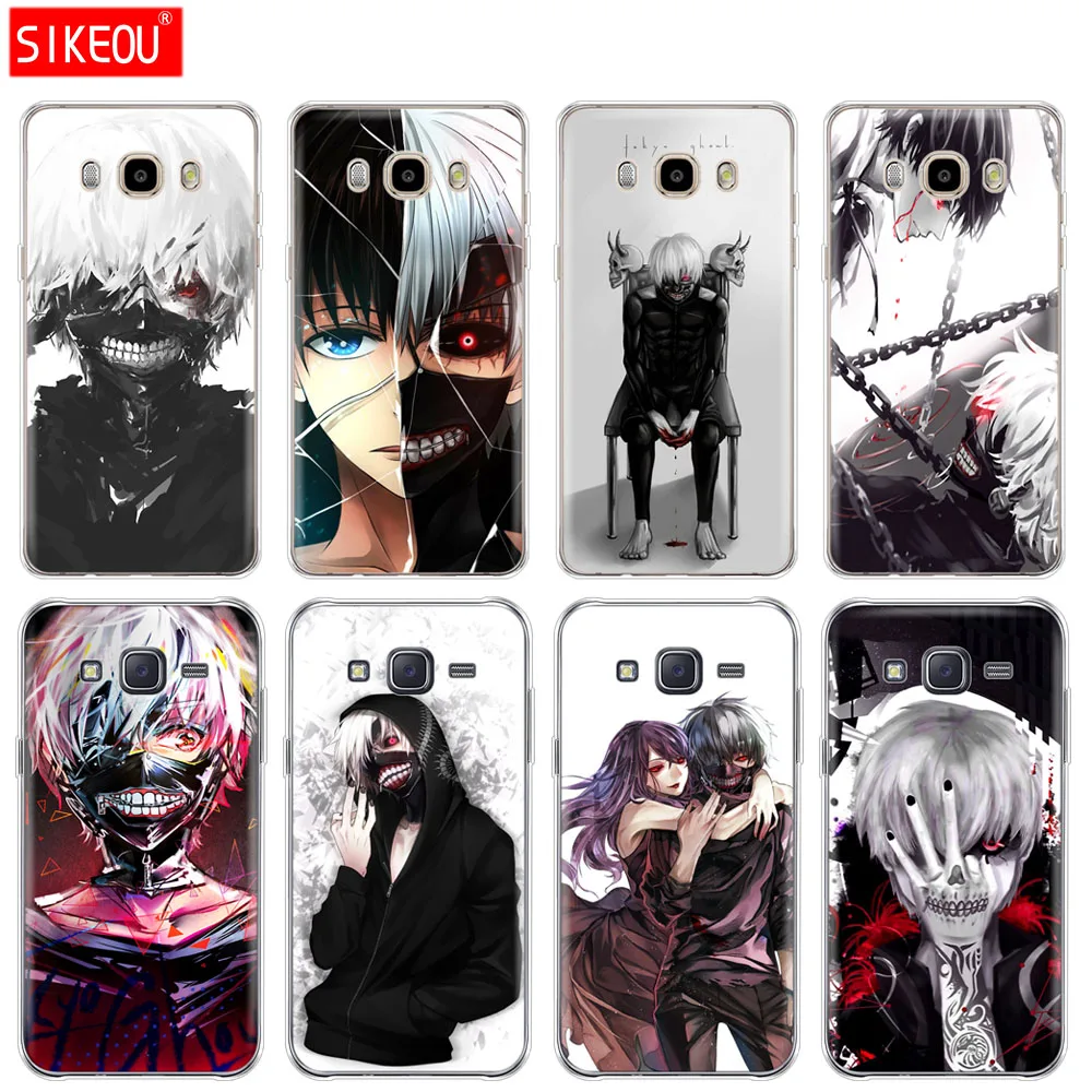 Силиконовый чехол для телефона Samsung Galaxy J1 J2 J3 J5 J7 MINI 2016 2015 prime Tokyo Ghouls|Бамперы| |