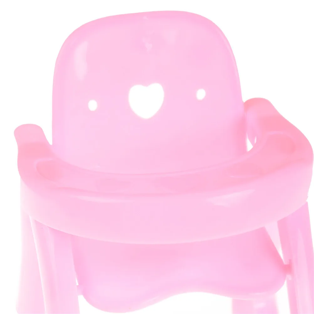 1 шт. подарок для детей детские куклы аксессуары милый розовый обеденный стул