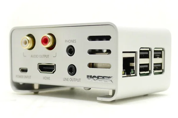 Aoide UGEEK DAC II Hifi звуковая карта | ES9018K2M | 384 кГц/32-бит | с высоким уровнем Resolutio | DSD Поддержка | для Raspberry Pi 3B/2B/3B+/3A+/4B | DACii