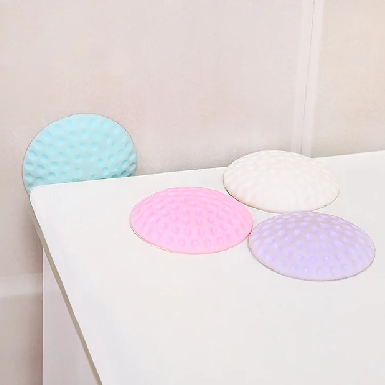 Дверная ручка Краш Pad настенная Бесшумная дверная палка резиновое крыло Ручка