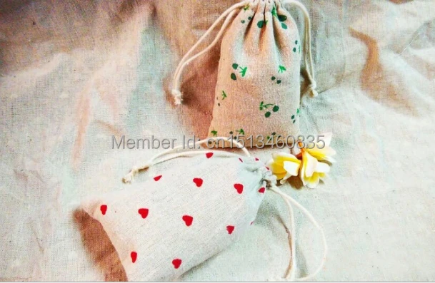 Джутовые Сумки 100 шт./лот CBRL Джутовая сумка Льняная для туалетных