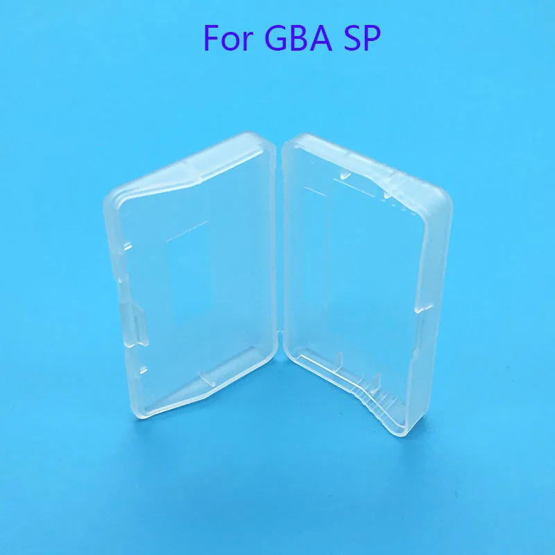 50 шт./лот прозрачные пластиковые чехлы для игровых картриджей защитный