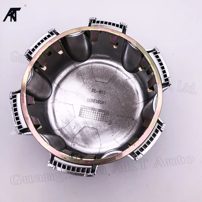 4 крышки ступицы колеса для Mitsubishi Montero Sport Pajero w/удерживающие кольца MB816581 1992-2002