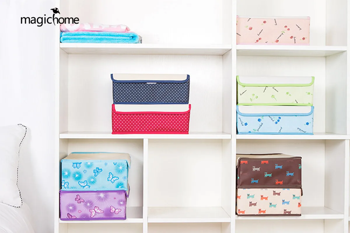 2017 новая ткань Оксфорд с рисунком для хранения нижнего белья коробка