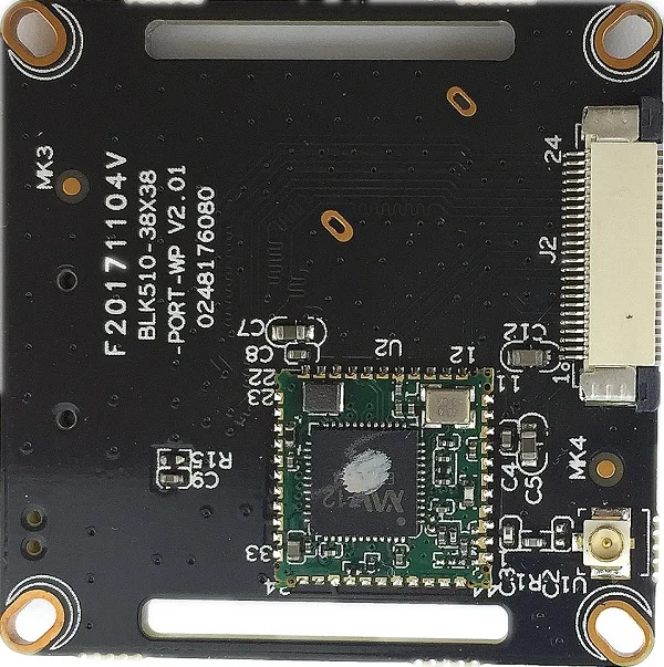 WIFI беспроводной AP IP HD модуль камеры плата с M12 объективом 960P 1280*960 рыбий глаз