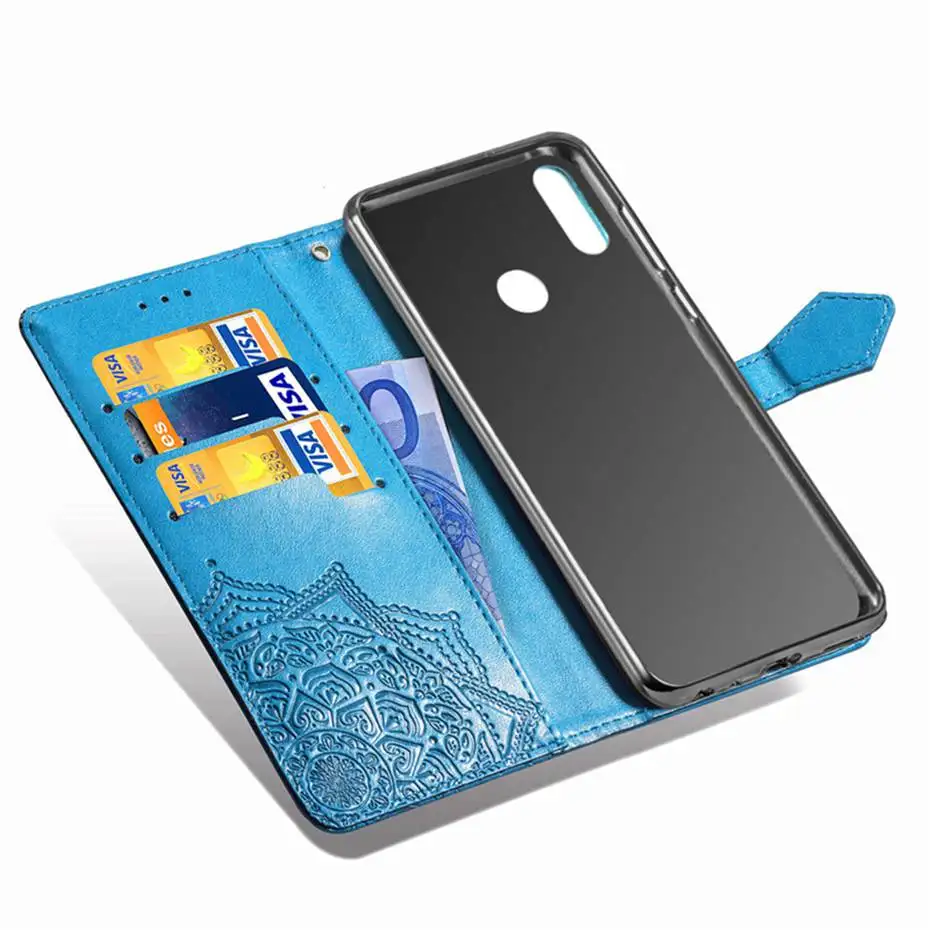 Чехол книжка из искусственной кожи для Asus Zenfone Max M2 ZB633KL 6 3 дюйма Роскошный чехол